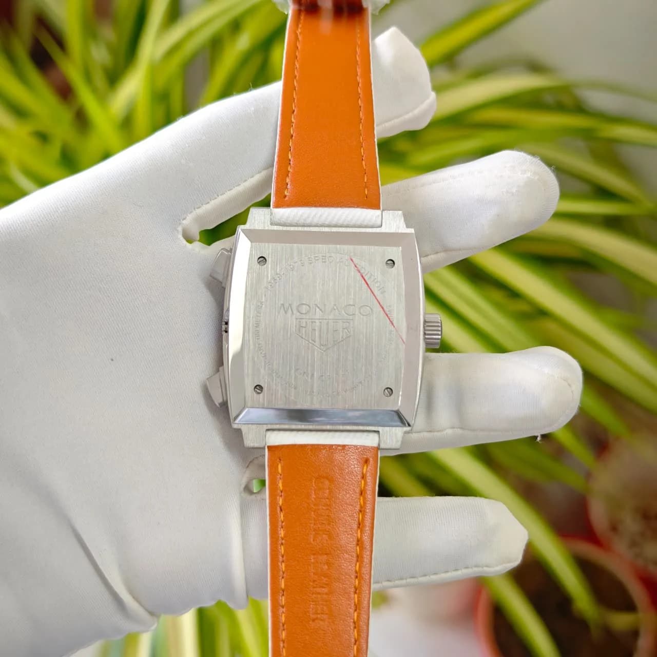 TAG Heuer Monaco Gulf Automatic Chronograph White Dial