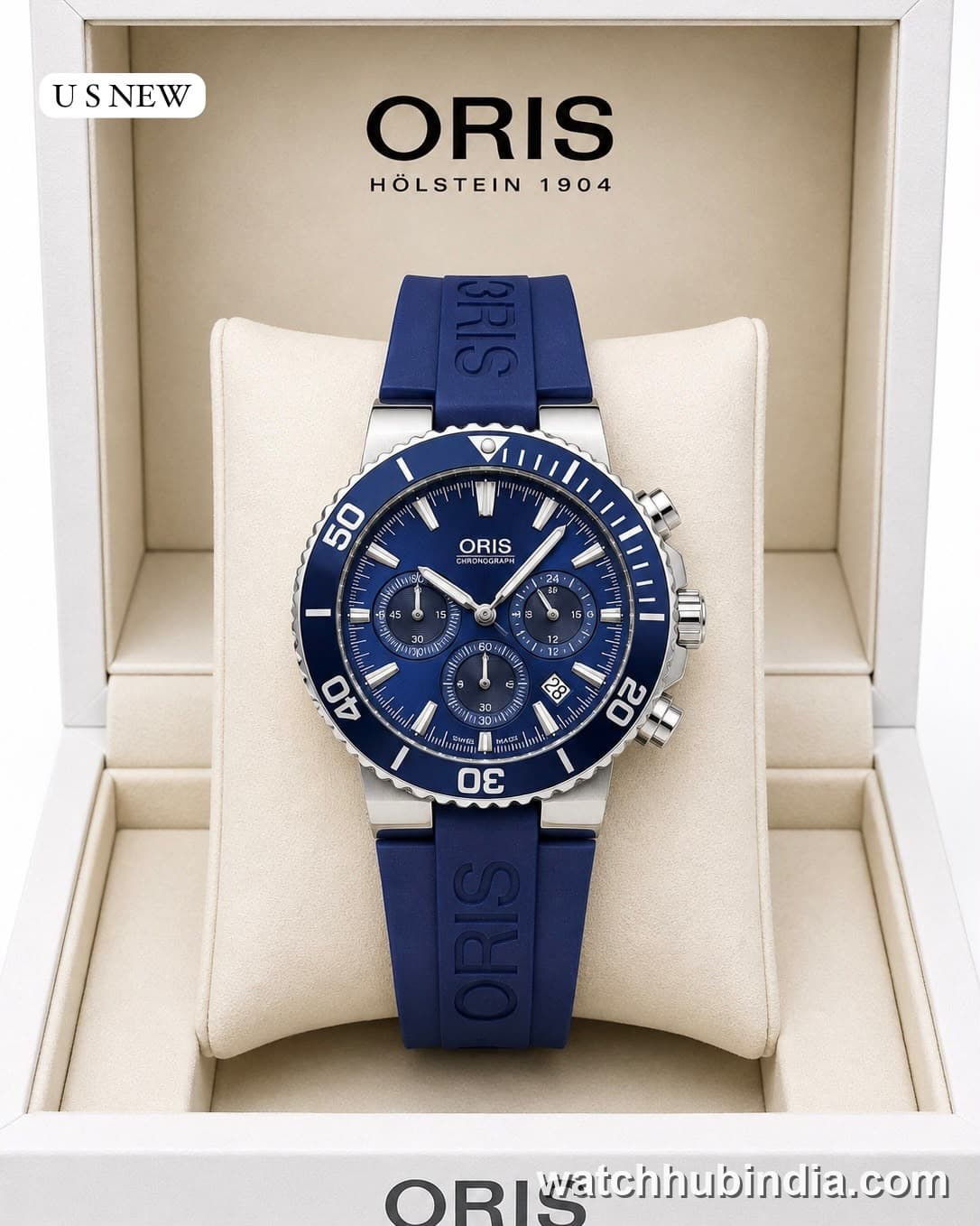 Oris Diver Chronograph Rubber Strap 5 Colours