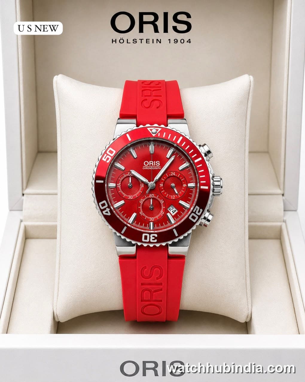 Oris Diver Chronograph Rubber Strap 5 Colours