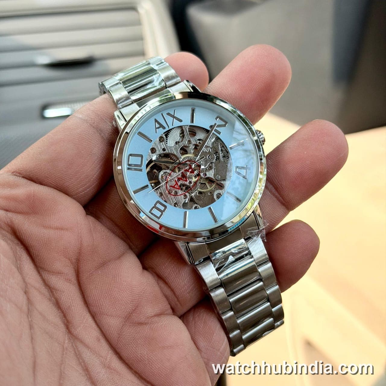 Armani Exchange Skeleton Dial 42mm