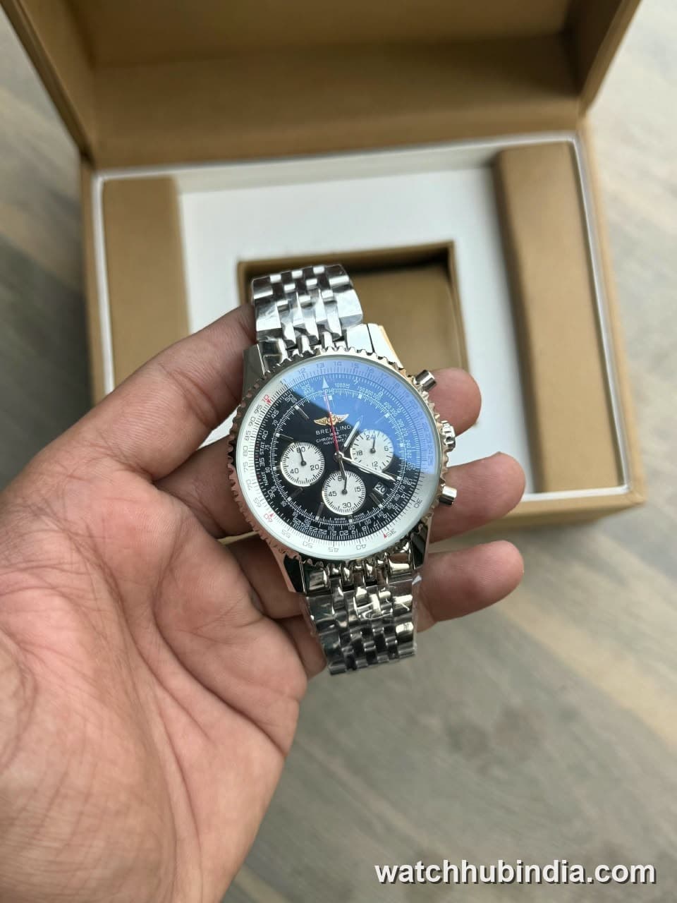 Breitling Navitimer Chronograph Black Dial