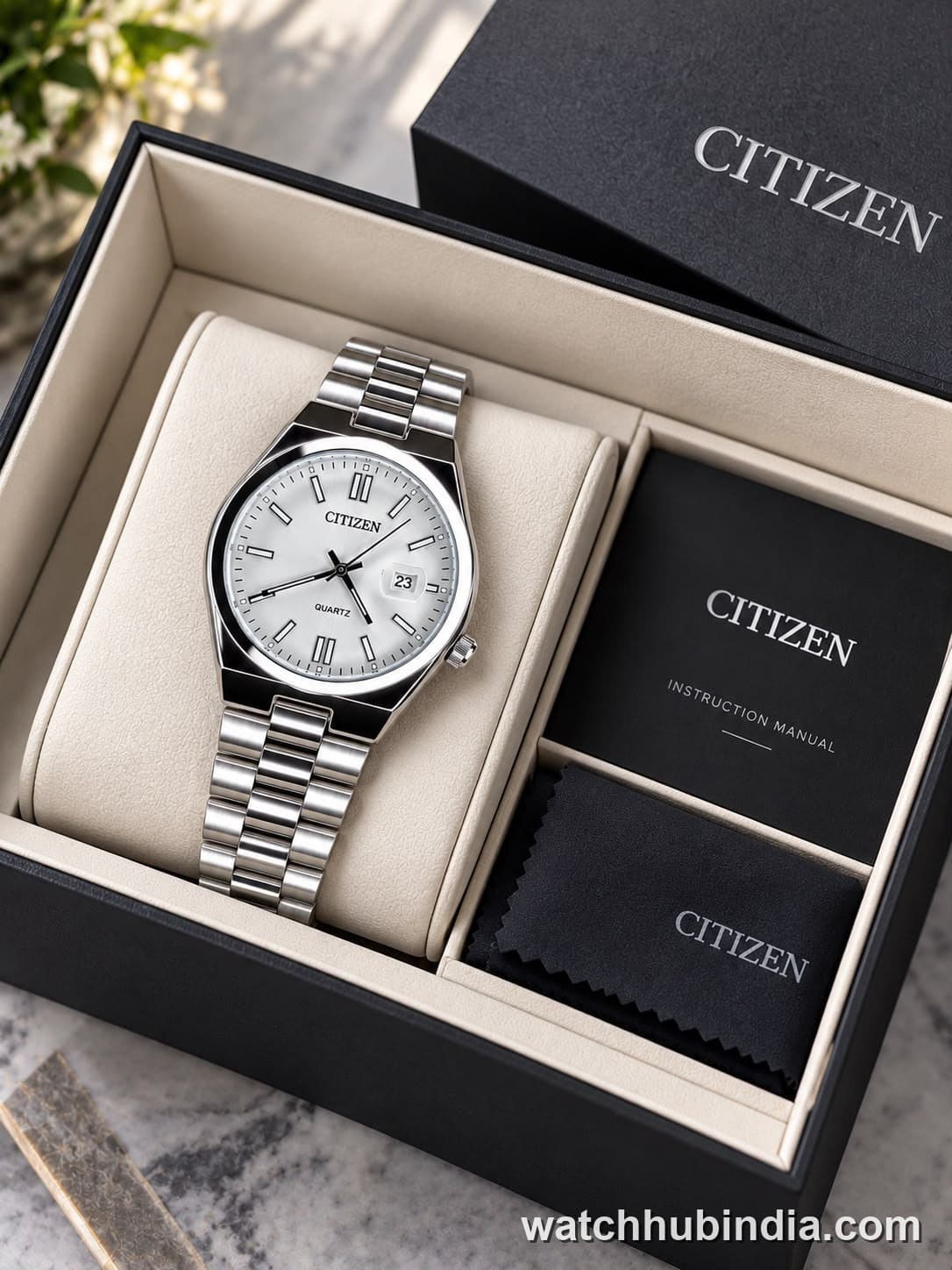 Citizen Tsuyosa Style Quartz White Dial