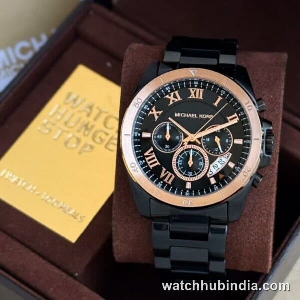 Michael Kors Gunmetal Black Dial 44mm