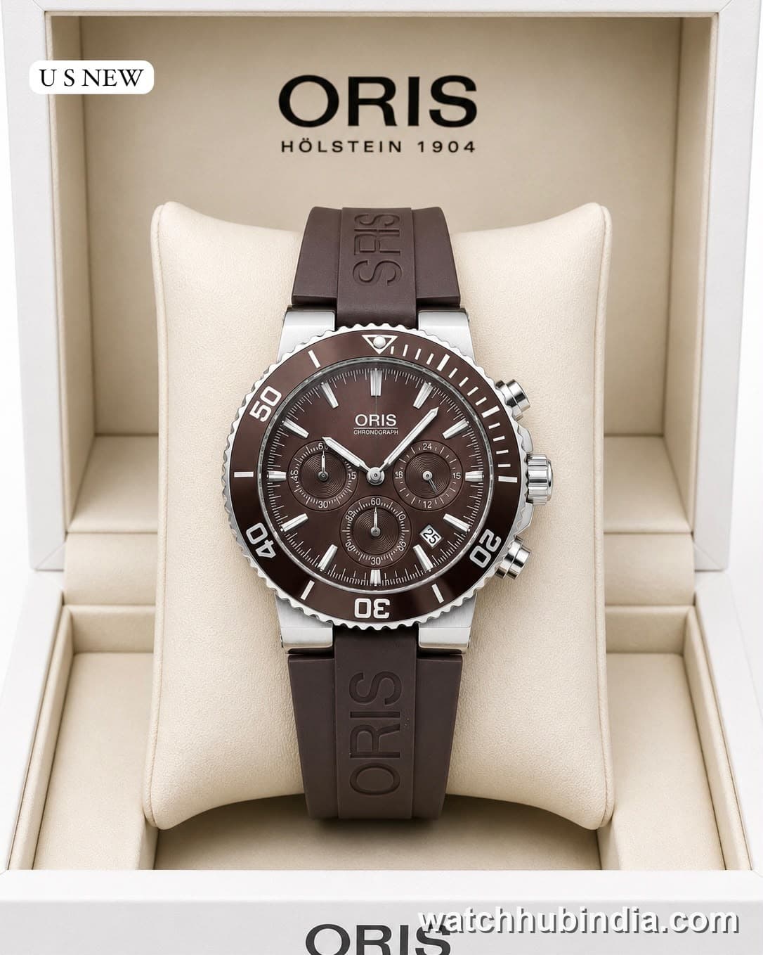 Oris Diver Chronograph Rubber Strap 5 Colours